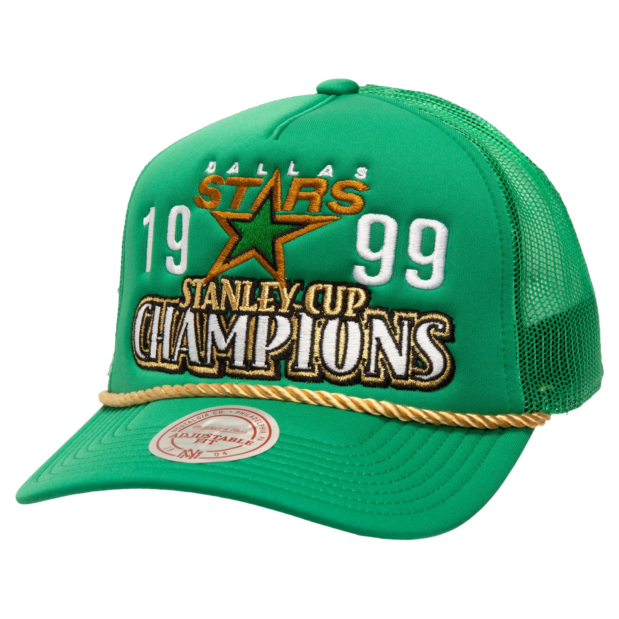 Green Stars Hat and Bag Set Dallas Stars Hat Cap Fitted Adult One Size Green NHL Stretch  main image 2