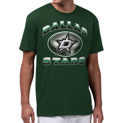  Dallas Stars Starter Face Off T-Shirt - Green