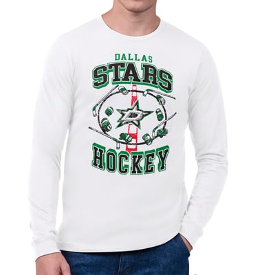 Dallas Stars Starter Tilly Long-Sleeve T-Shirt - White