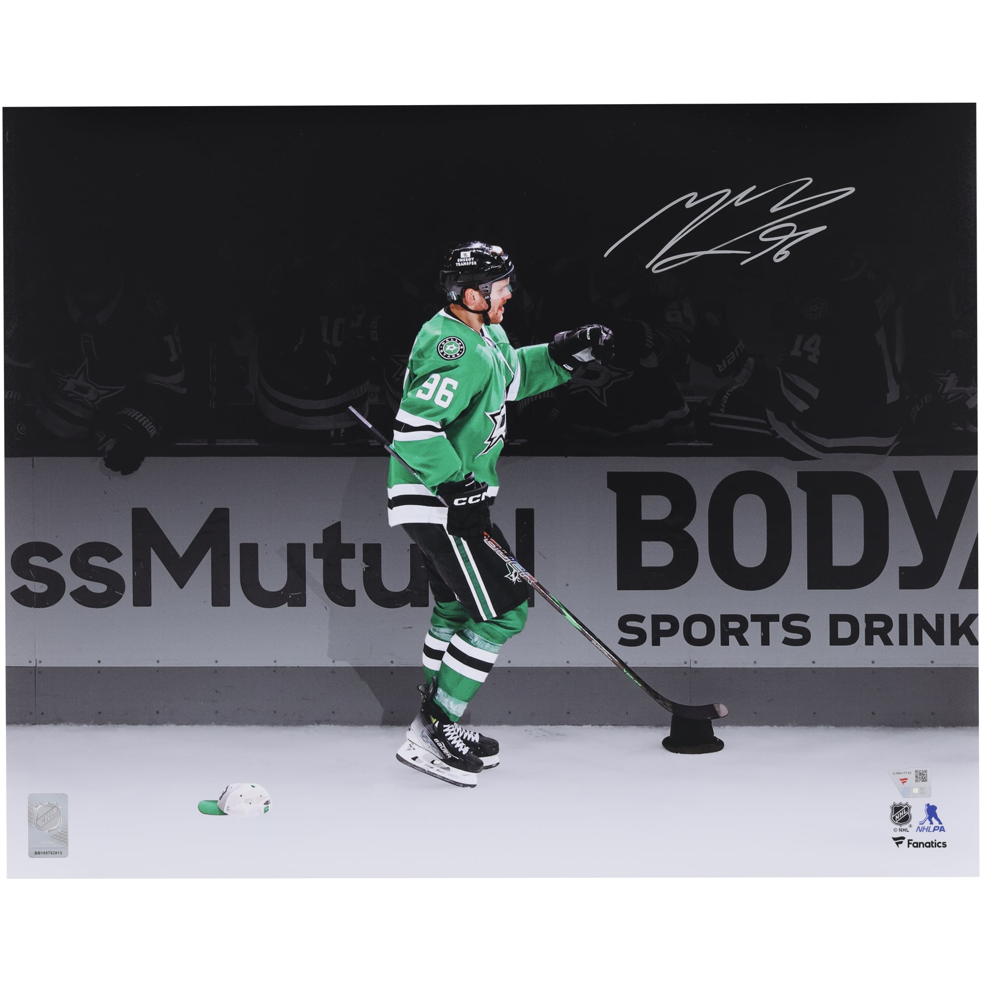 Mikko Rantanen Dallas Stars Autographed Fanatics Authentic 16