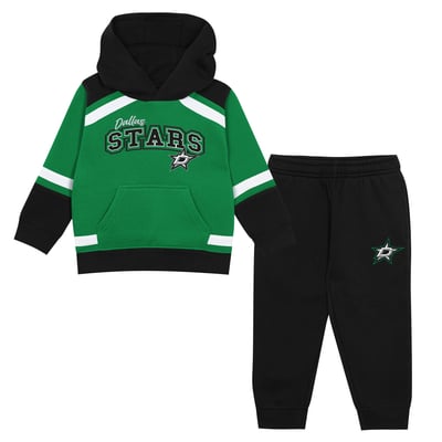Dallas Stars Outerstuff Preschool Ice Explorer Hoodie & Pants Set - Kelly Green/Black