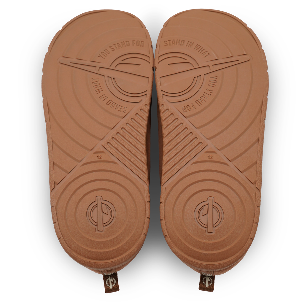 ISlide Dallas Stars Unisex Tan Tonal Logo Mission Slippers