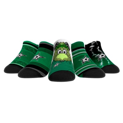  Dallas Stars Rock Em Unisex Super Fan Five-Pack Low-Cut Socks Set - 