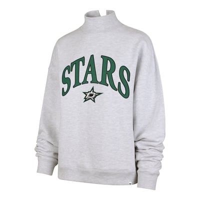 Dallas Stars '47 Women's Vantage Mock Neck Fleece Sweatshirt - Gray