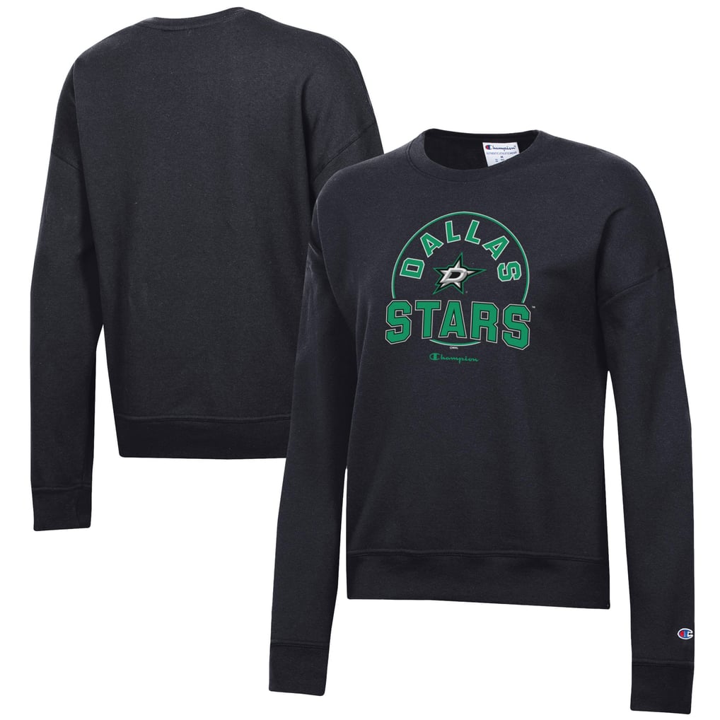 Dallas Stars Champion Women's Powerblend Pullover Sweatshirt - Black