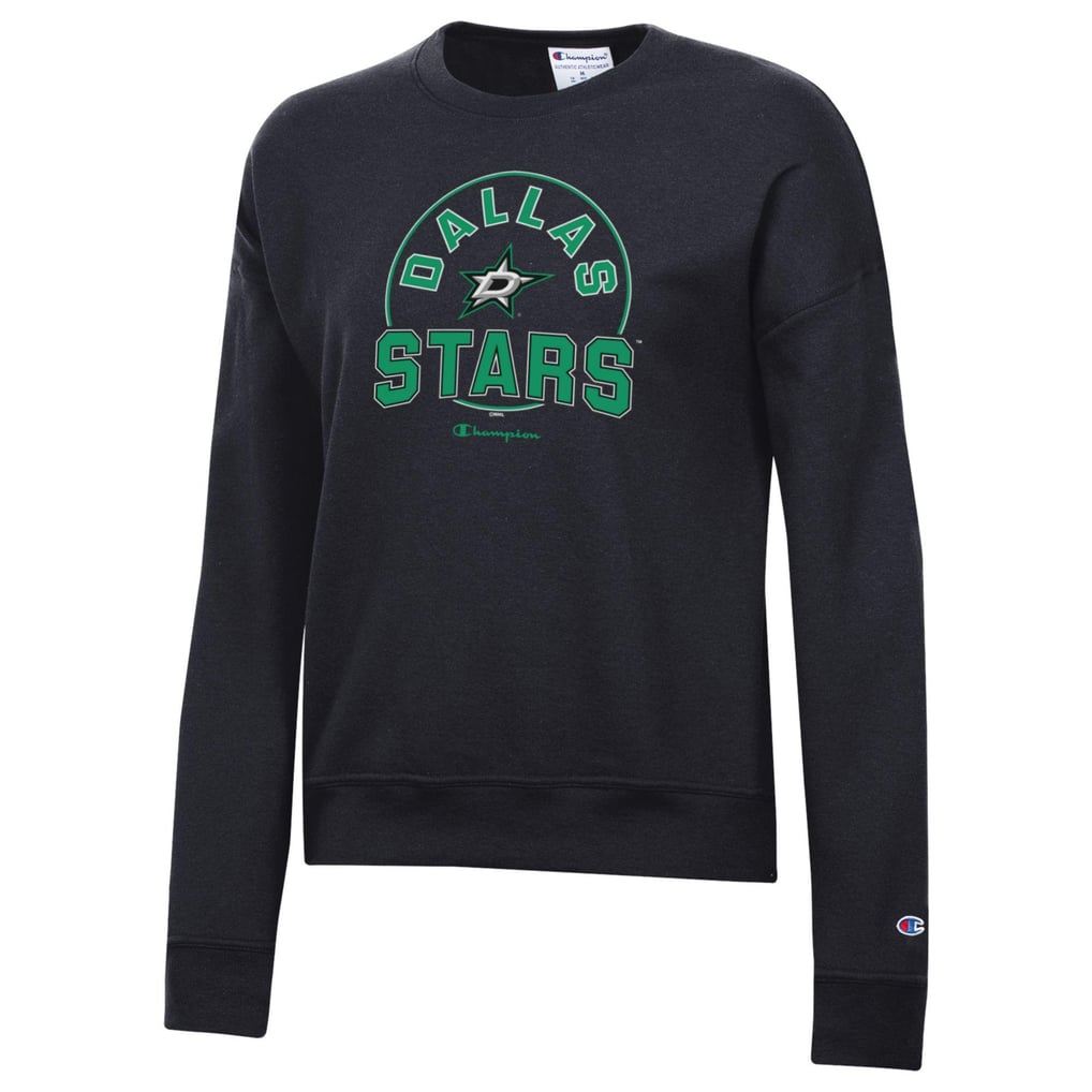 Dallas Stars Champion Women's Powerblend Pullover Sweatshirt - Black