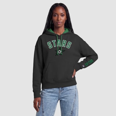 Dallas Stars Champion Women's Hoodie - Black
