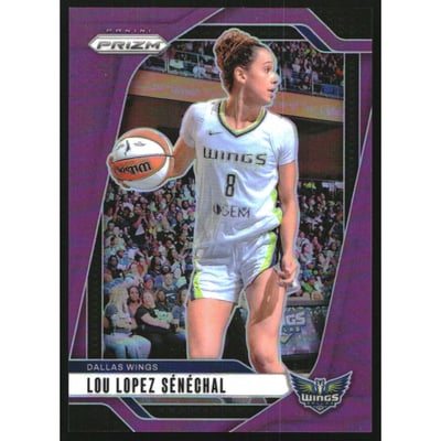 2024 Panini Prizm WNBA Prizms Purple #126 Kate Martin