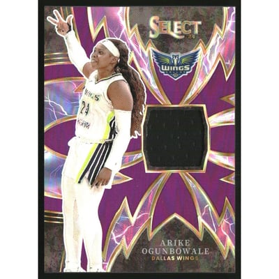 2024 Select WNBA Sparks Purple Prizms #26 Arike Ogunbowale