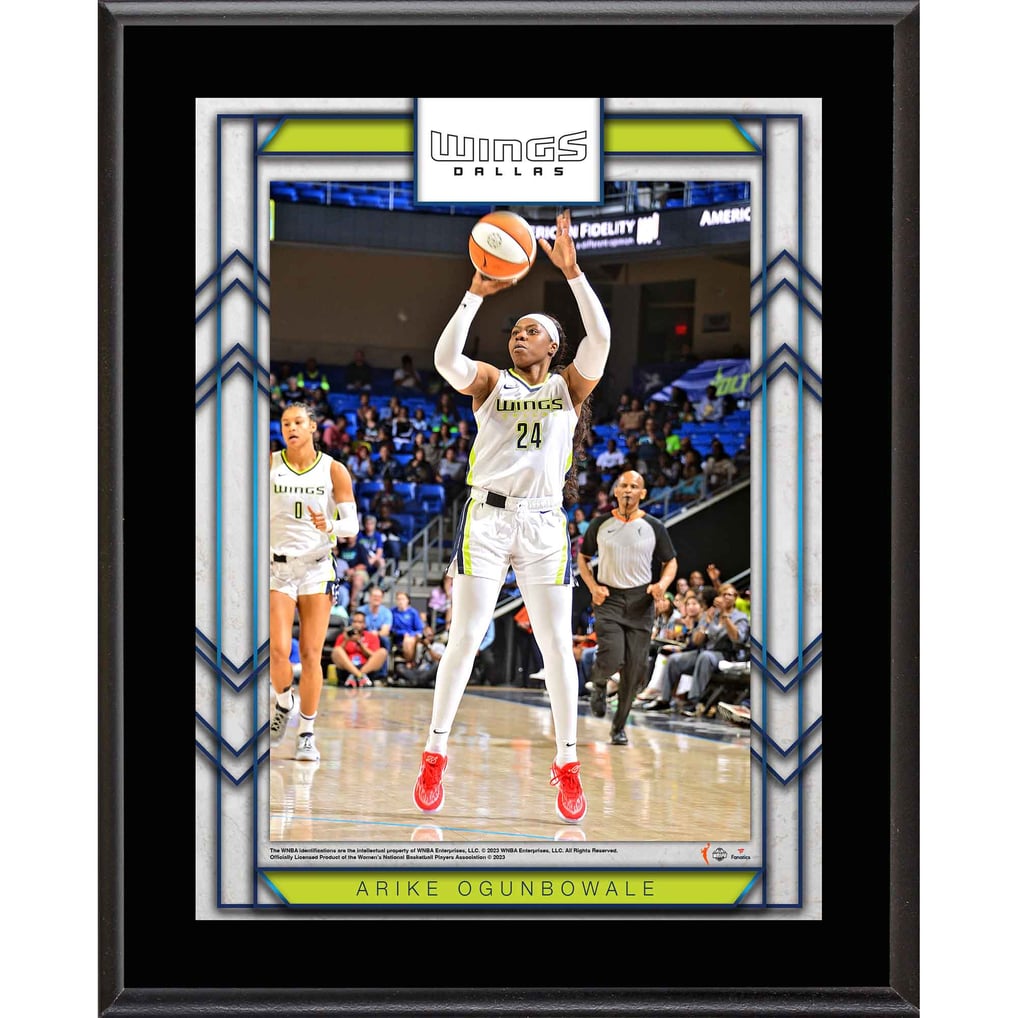 Arike Ogunbowale Dallas Wings Fanatics Authentic 10.5" x 13" Sublimated Player Plaque