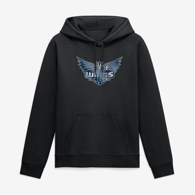 Dallas Wings Big & Tall Forged Mascot Hoodie - Black