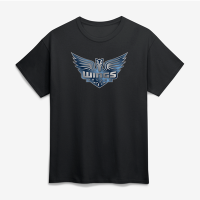 Dallas Wings Big & Tall Forged Mascot T-Shirt - Black