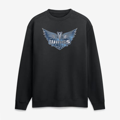 Dallas Wings  Forged Mascot Sweatshirt - Black