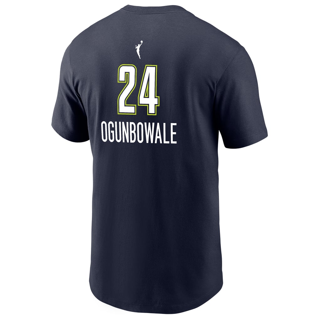 Arike Ogunbowale Dallas Wings Nike Explorer Edition Name & Number T-Shirt - Navy
