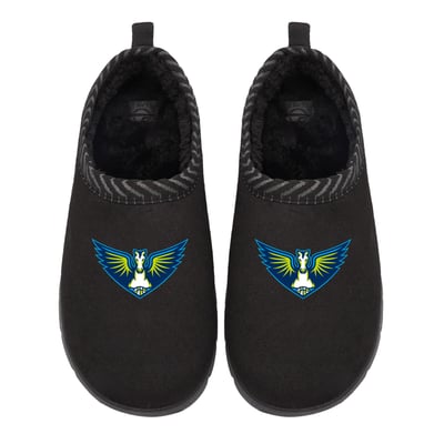 Dallas Wings ISlide Unisex Primary Logo Mission Slipper - Black
