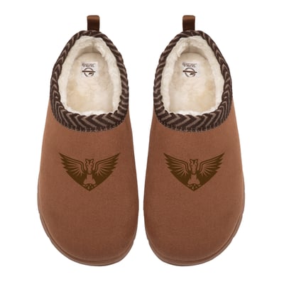 Dallas Wings ISlide Unisex Tonal Logo Mission Slippers - Tan
