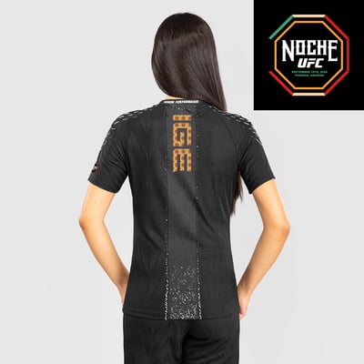 Dan Ige Women's UFC Zenith by Venum Authentic Fight Night Noche Walkout Jersey - Black
