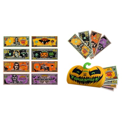 Danhausen WWE Halloween Human Monies