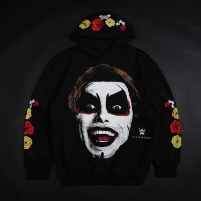 Danhausen Civil Regime x WWE Cursed Forever Indie Rose Full-Zip Hoodie - Black