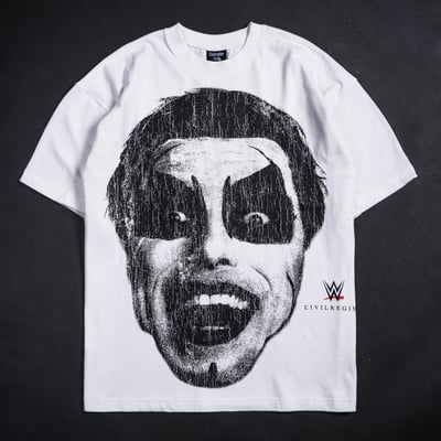 Danhausen Civil Regime x WWE You Are Cursed American Classic Oversized T-Shirt - White