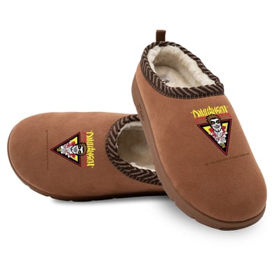 Danhausen ISlide Unisex Logo Mission Slippers - Brown