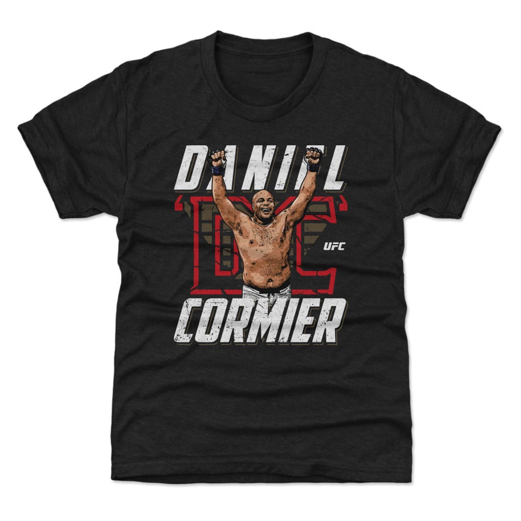  Daniel Cormier 500 Level Youth "DC" T-Shirt - Heather Black