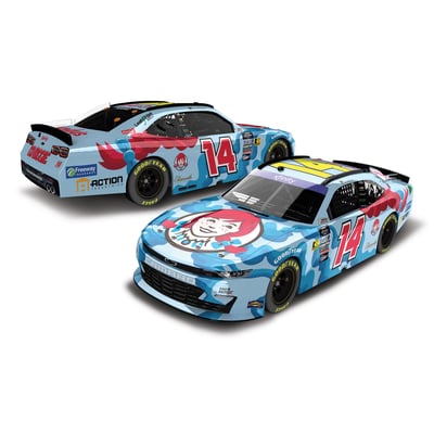 Daniel Suarez Action Racing 2024 #14 Wendy's Xfinity Series 1:64 Regular Paint Die-Cast Chevrolet Camaro