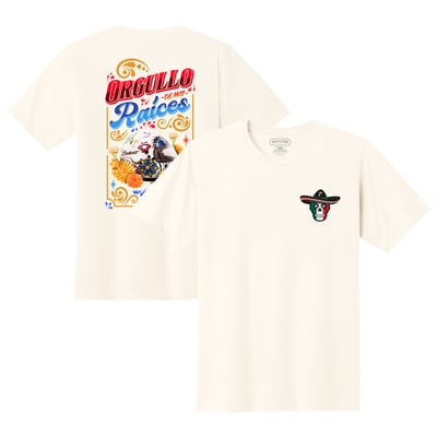 Daniel Suarez Classic Ink Hispanic Heritage T-Shirt - Cream