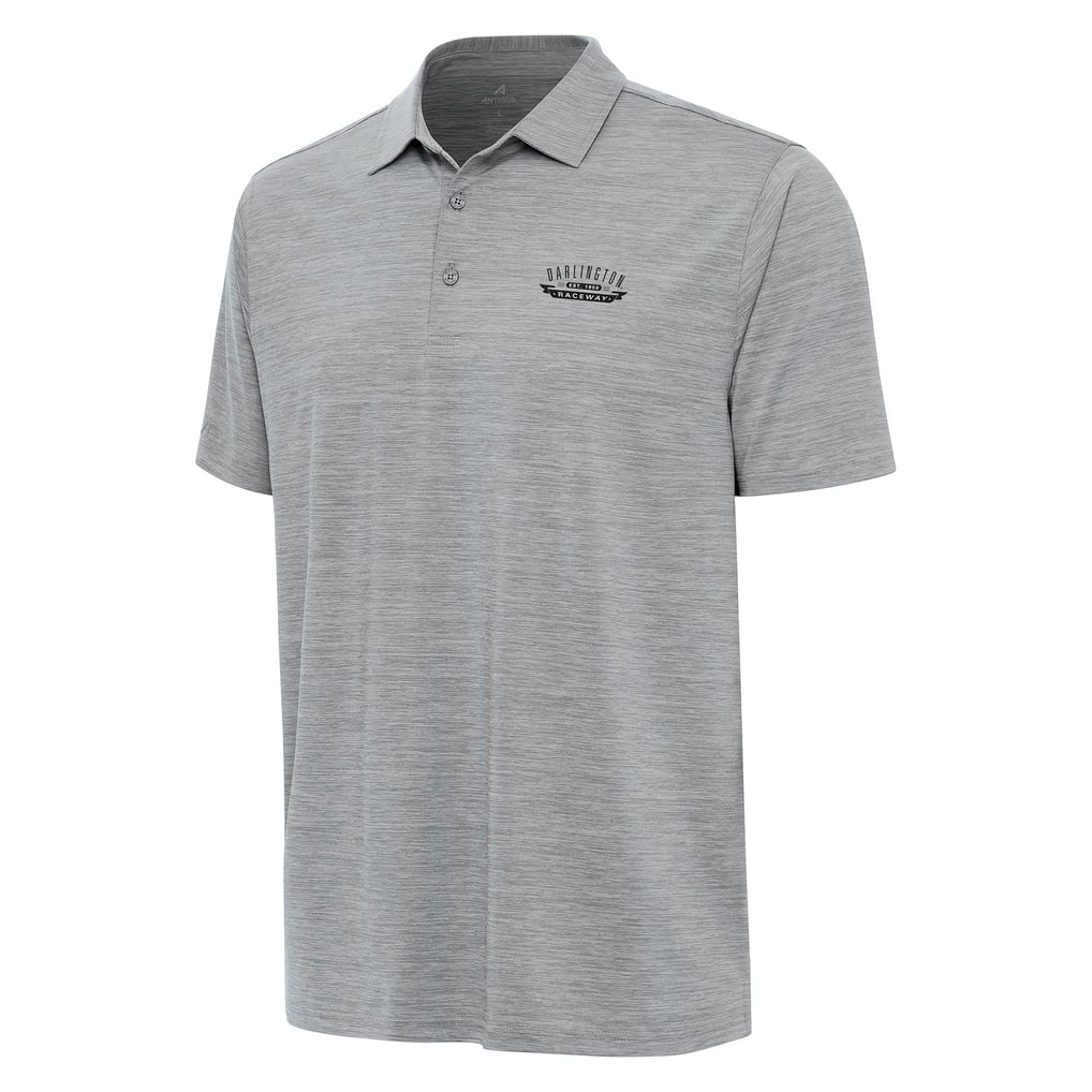 Darlington Raceway Antigua Layout Polo - Heather Gray