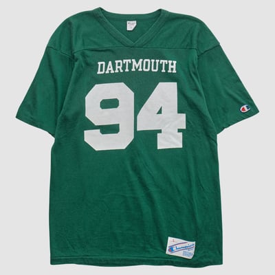 Dartmouth Big Green Champion 80s T-shirt - Green - S by Fanatics Real Vintage