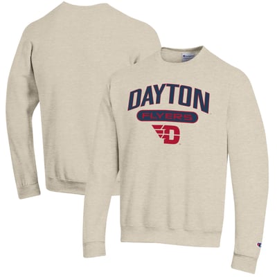 Dayton Flyers Champion Powerblend Sweatshirt - Oatmeal
