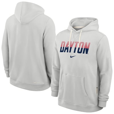 Dayton Flyers Nike 2026 Sideline Dri-FIT Hoodie - Gray