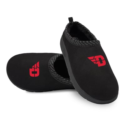Dayton Flyers ISlide Unisex Primary Logo Mission Slippers - Black
