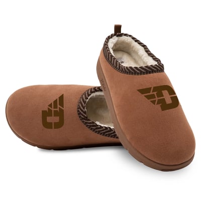 Dayton Flyers ISlide Unisex Tonal Logo Mission Slippers - Tan

