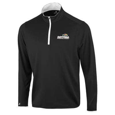 Daytona International Speedway Antigua Brink Desert Dry Quarter-Zip Pullover - Black