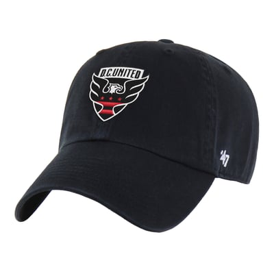  D.C. United '47 Clean-Up Adjustable Hat - Black