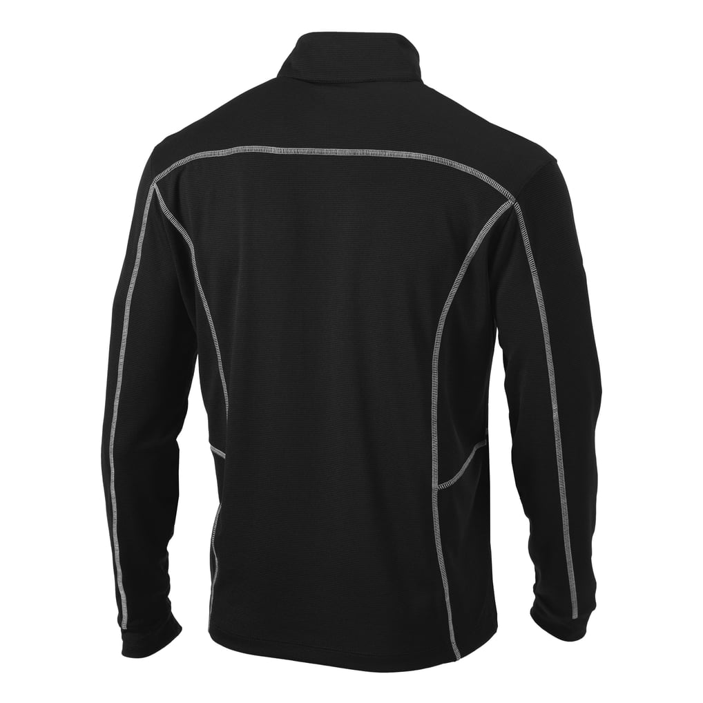 D.C. United Columbia Logo Shotgun Quarter-Zip Pullover Jacket - Black