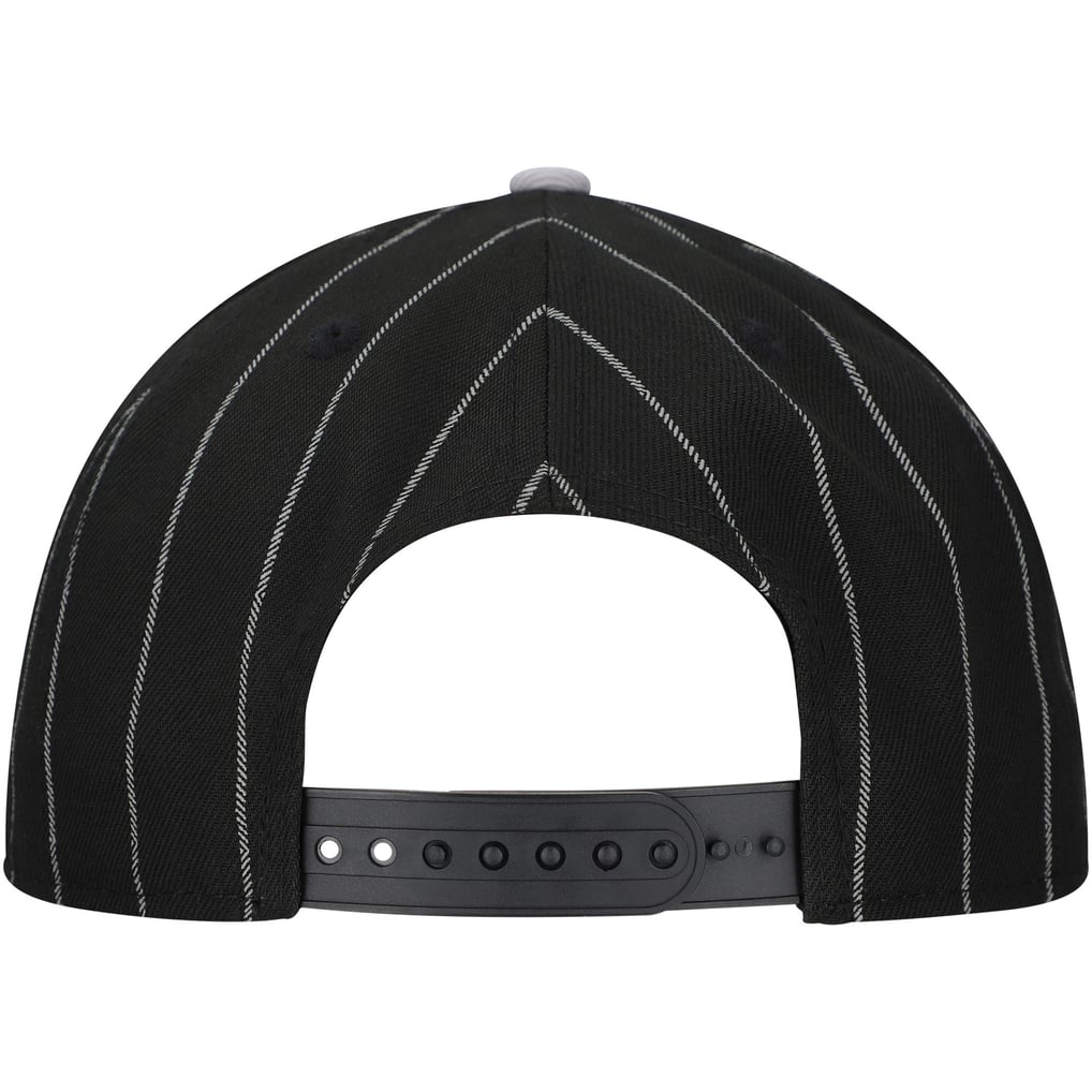  Death Row Records A-Frame Pin Stripe Adjustable Hat - Black