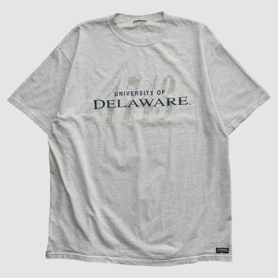 Delaware Fightin' Blue Hens Jansport 2000s T-shirt - Heather Gray - 2XL by Fanatics Real Vintage