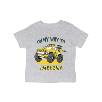 Delaware Fightin' Blue Hens Vive La Fete Infant On My Way T-Shirt - Gray