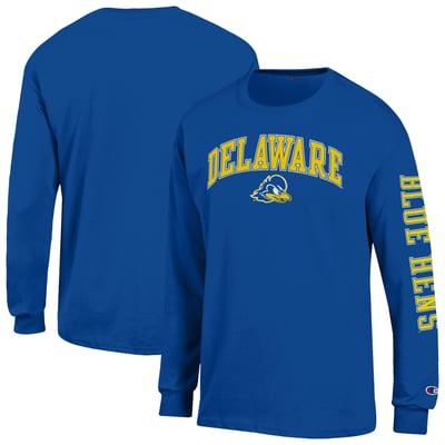 Delaware Fightin' Blue Hens Champion Arch Logo Long Sleeve T-Shirt - Royal