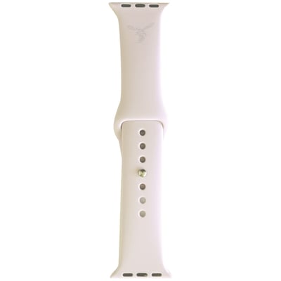 Delaware State Hornets 42-44mm Apple Watch Band - White
