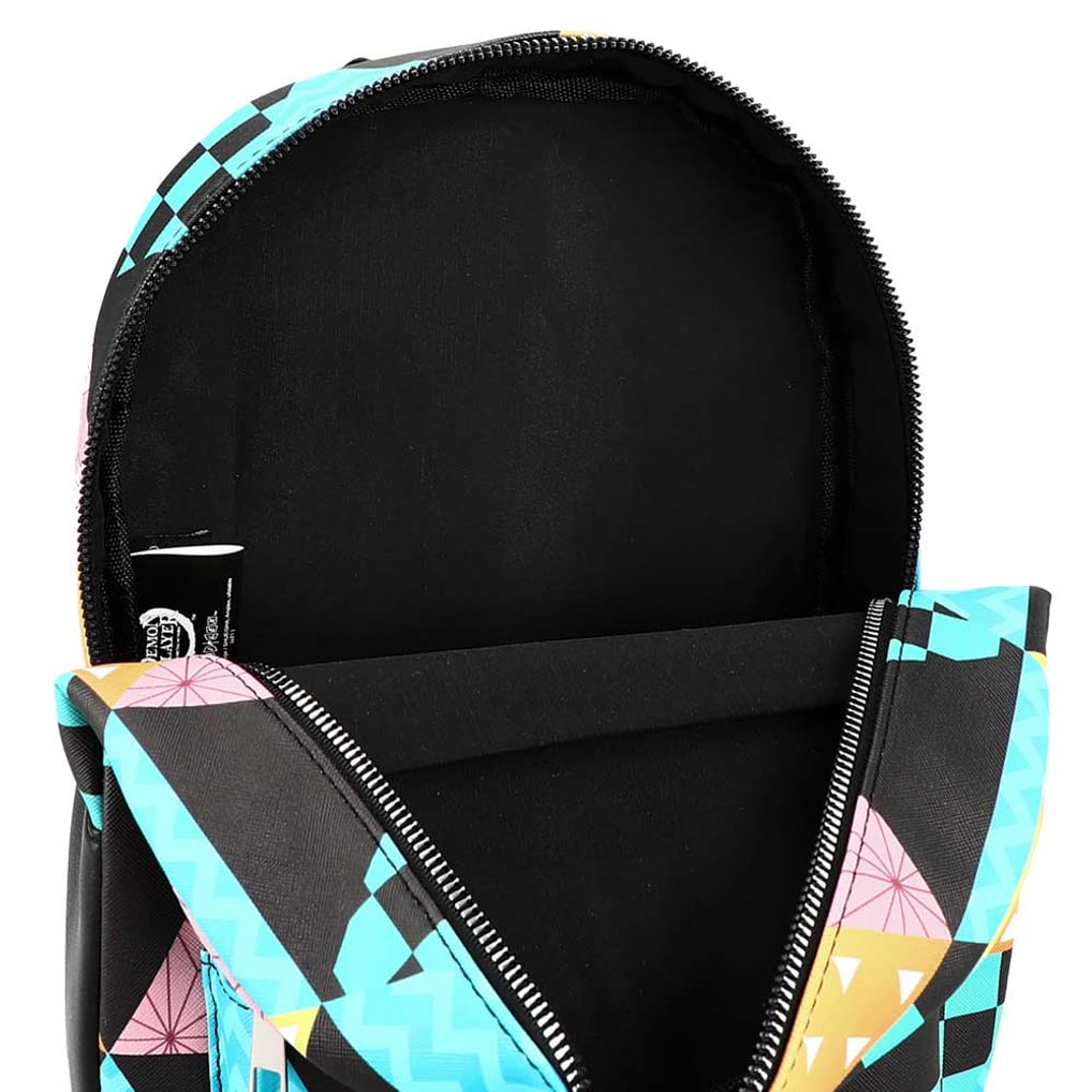 BIOWORLD Demon Slayer: Kimetsu no Yaiba Mini Black Backpack