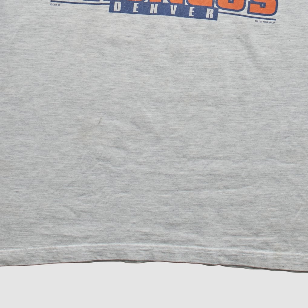 Denver Broncos 1998 T-Shirt - Gray - L