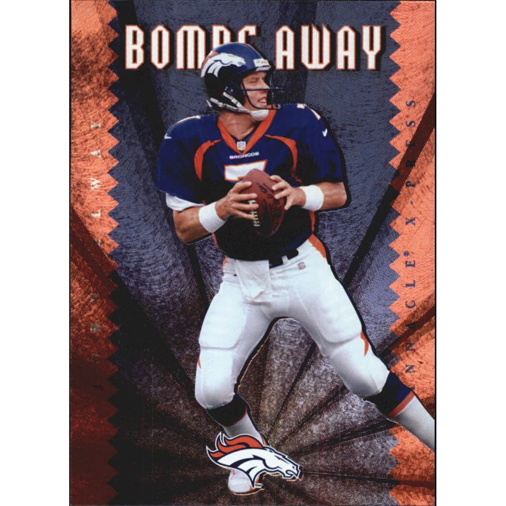 1997 Pinnacle X-Press Bombs Away #7 John Elway