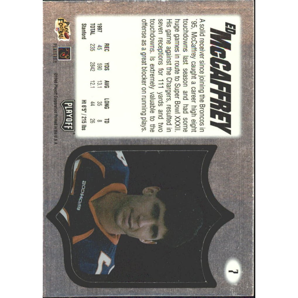 1998 Absolute Hobby Silver #7 Ed McCaffrey