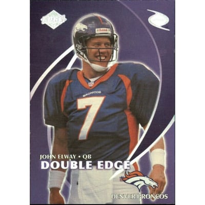 1998 Collector's Edge Odyssey Double Edge #8A John Elway F/Brian Griese