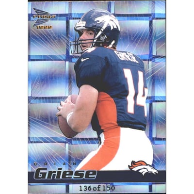 1999 Pacific Prisms Holographic Mirror #45 Brian Griese
