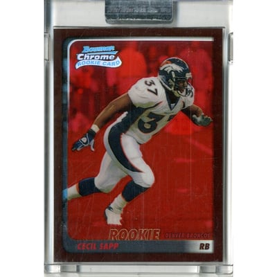 2003 Bowman Chrome Red Refractors #133 Cecil Sapp