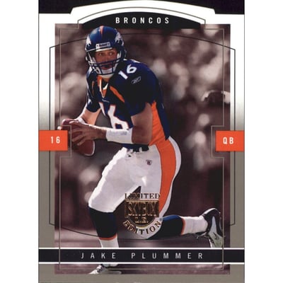 2003 SkyBox LE Artist Proofs #35 Jake Plummer